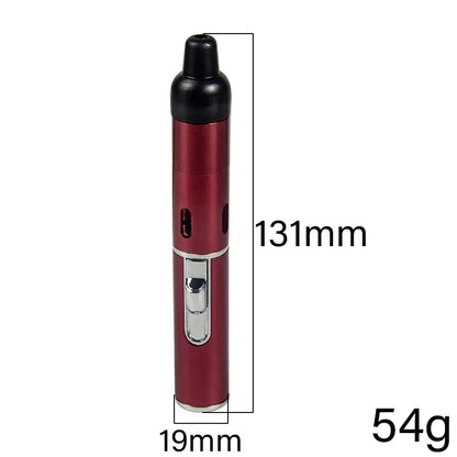 Refillable Metal Torch Windproof Multifunction Aromatherapy Pen Lighter Jet Flame Butane Torch For  5