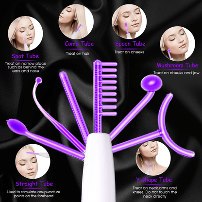 DermaGlow 6 In 1 High Frequency Facial Machine With Touch Panel 1