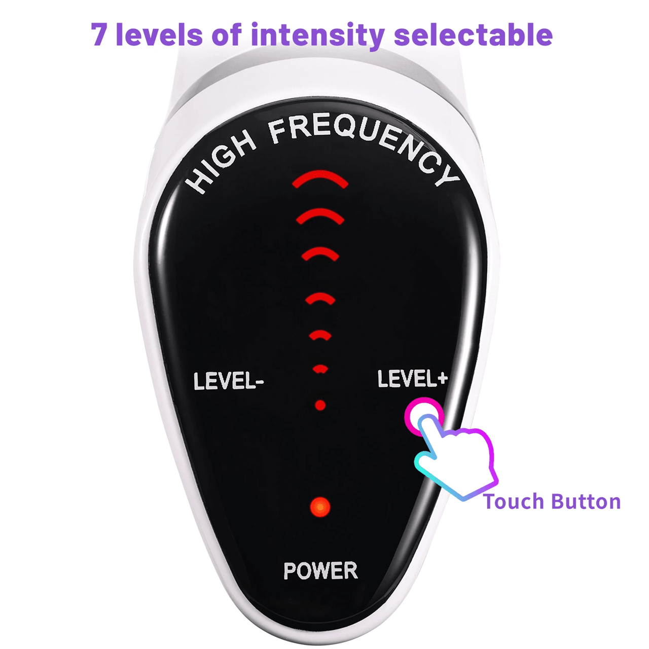 DermaGlow 6 In 1 High Frequency Facial Machine With Touch Panel 3
