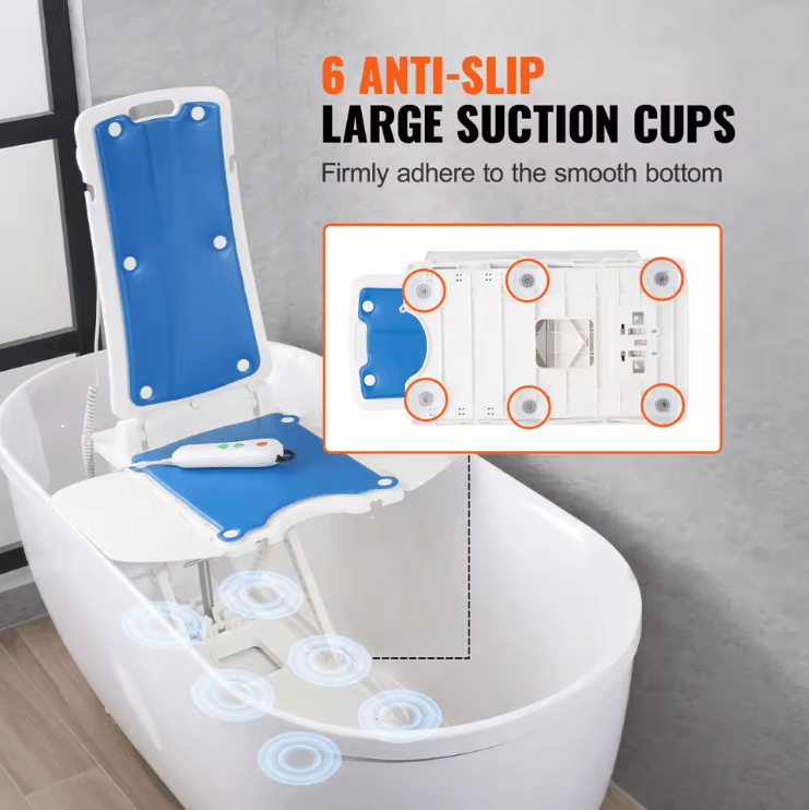 SucceBuy Electric Chair Lift For Seniors With Adjustable Height And 310 Lb Support 2
