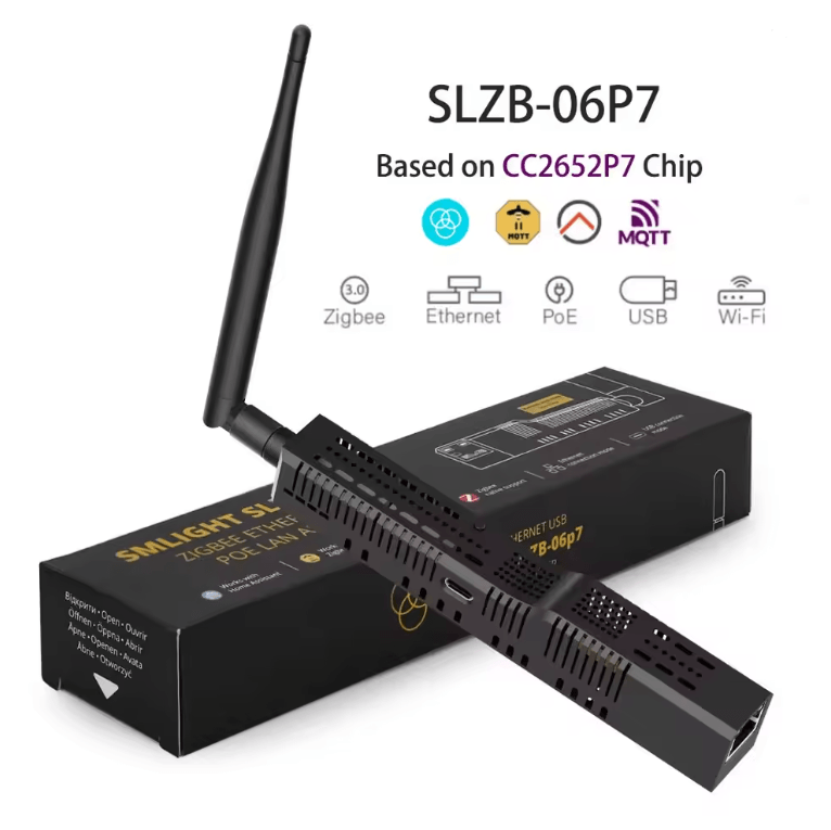 SMLIGHT Zigbee 30 Gateway Coordinator With Ethernet USB And WiFi For Home Assistant And Zigbee2MQTT 5