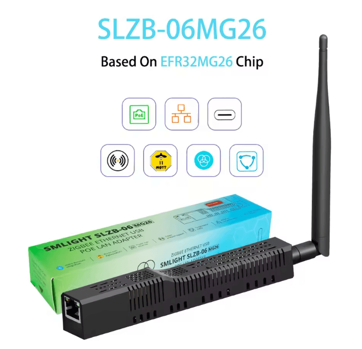 SMLIGHT Zigbee 30 Gateway Coordinator With PoE Ethernet USB And WiFi For Home Assistant And Zigbee2 8