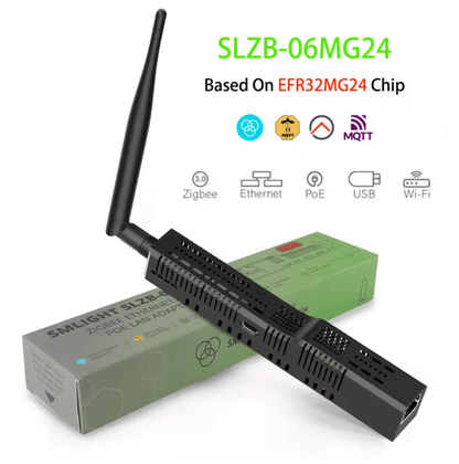 SMLIGHT Zigbee 30 Gateway Coordinator With PoE Ethernet USB And WiFi For Home Assistant And Zigbee2 9