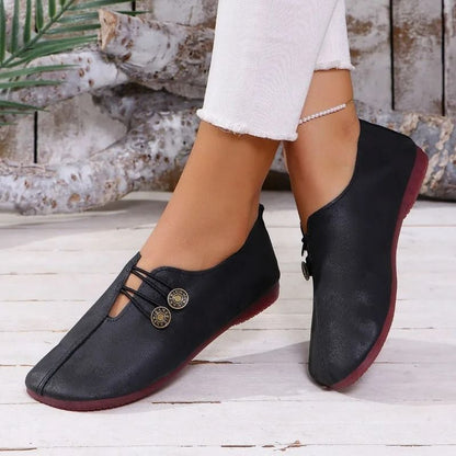 Womens Comfortable Lightweight Flat Slip On Loafers 3