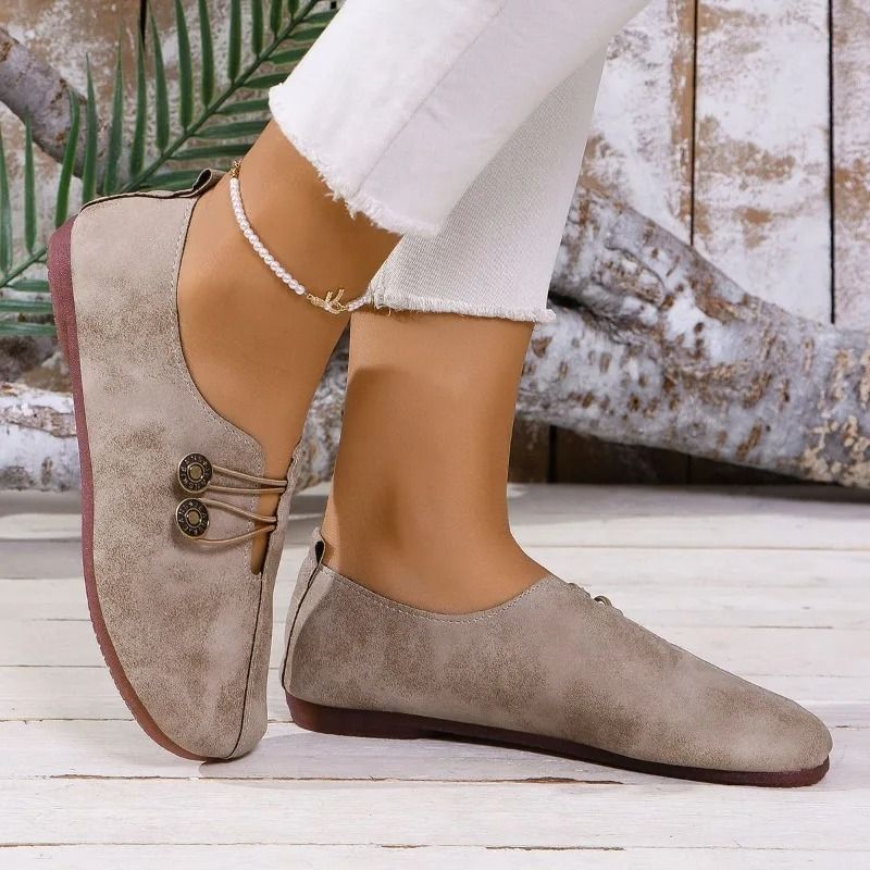 Womens Comfortable Lightweight Flat Slip On Loafers 4