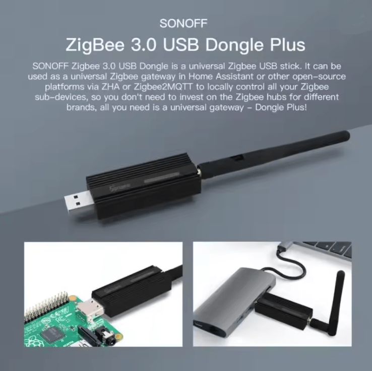 Sonoff Zigbee 30 USB Dongle Plus E Wireless Gateway For Alexa Google Home And Voice Control 1