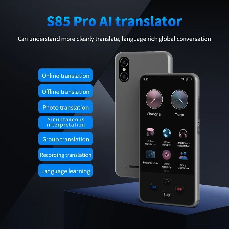 Language Translator Device With 138 Languages Real Time AI Translation And Voice Chat 6