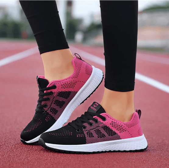 Womens Fashion Platform Sneakers Comfortable Sport Shoes for Running and Casual Wear