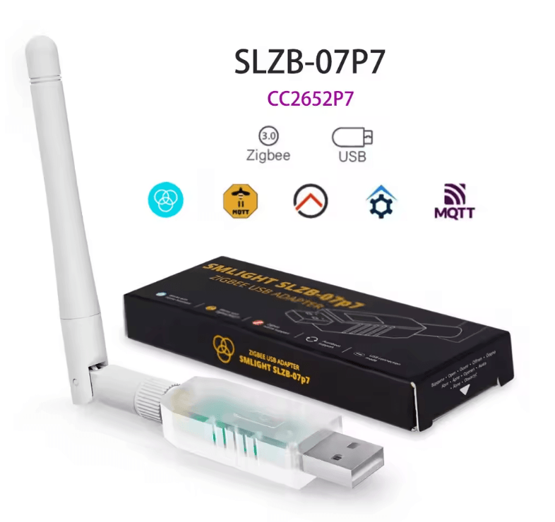 SMLIGHT Zigbee 30 USB Adapter With Thread And MatterSupport For Home Assistant And Zigbee2MQTT 3