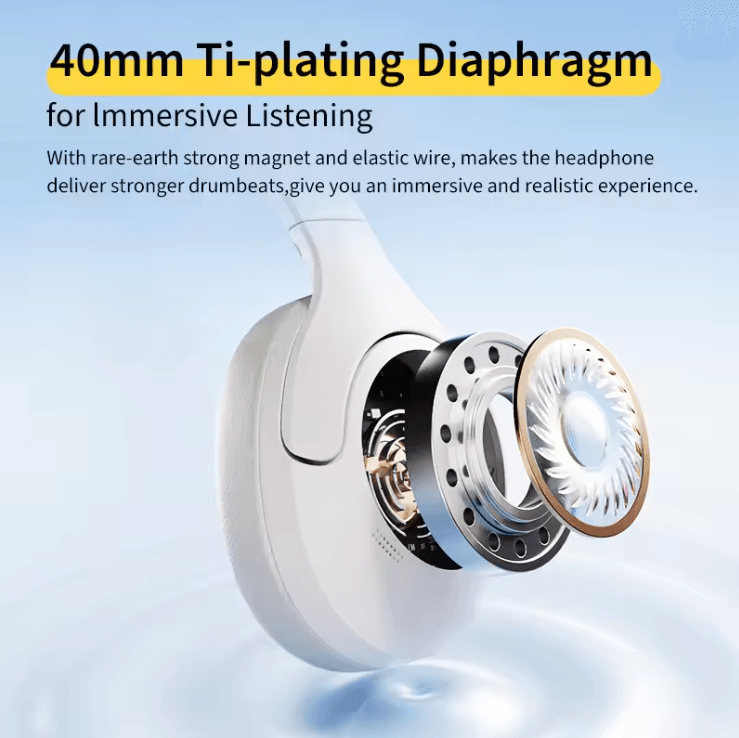 QCY H3 Lite Wireless Headphones With ANC Bluetooth 53 And 60 Hour Playtime 2