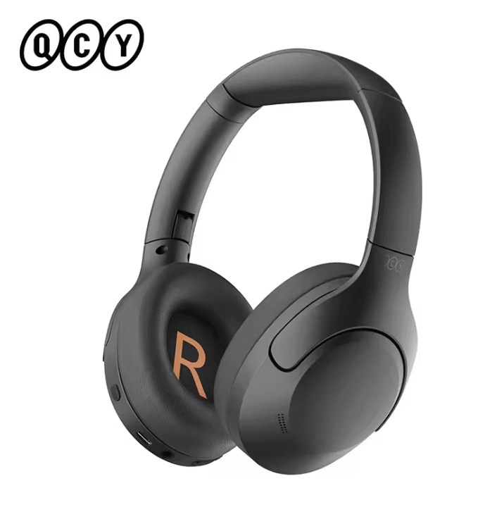 QCY H3 Lite Wireless Headphones With ANC Bluetooth 53 And 60 Hour Playtime 3