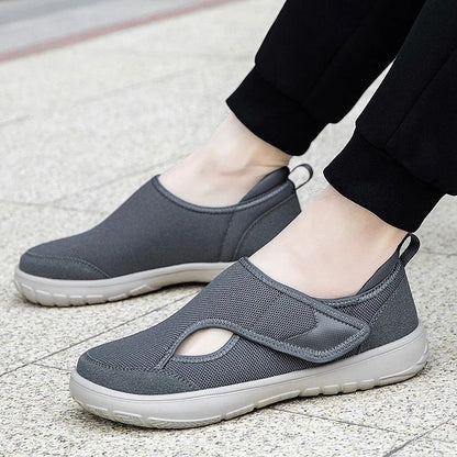 Mens Orthopedic Wide Fit Walking Sneakers With Soft Comfort Support 5