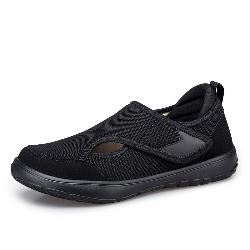 Mens Orthopedic Wide Fit Walking Sneakers With Soft Comfort Support 6