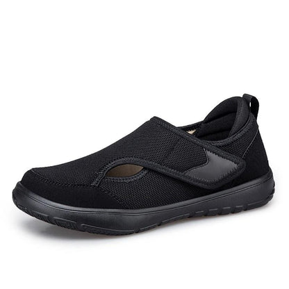 Mens Orthopedic Wide Fit Walking Sneakers With Soft Comfort Support 6