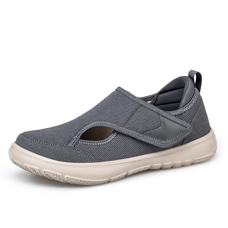 Mens Orthopedic Wide Fit Walking Sneakers With Soft Comfort Support 7