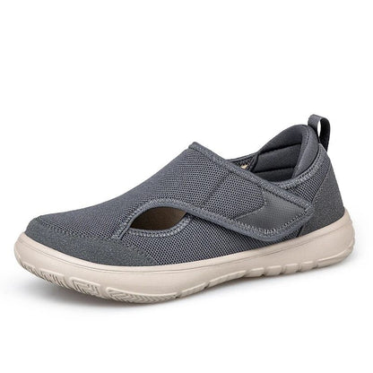 Mens Orthopedic Wide Fit Walking Sneakers With Soft Comfort Support 7