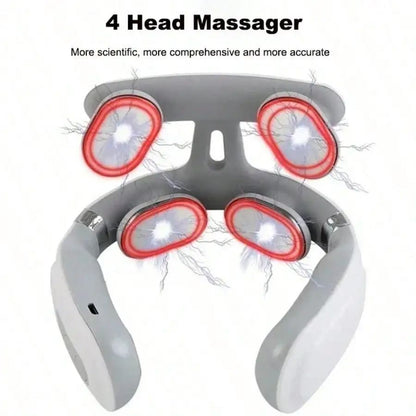 Portable Smart Neck And Shoulder Massager USB Rechargeable 5