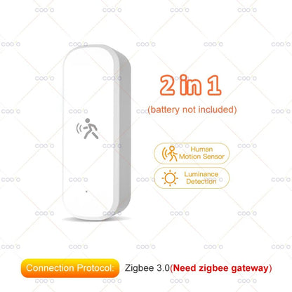 Tuya Zigbee Human Motion Sensor With MmWave Radar Temperature Humidity And Luminance Detection 6
