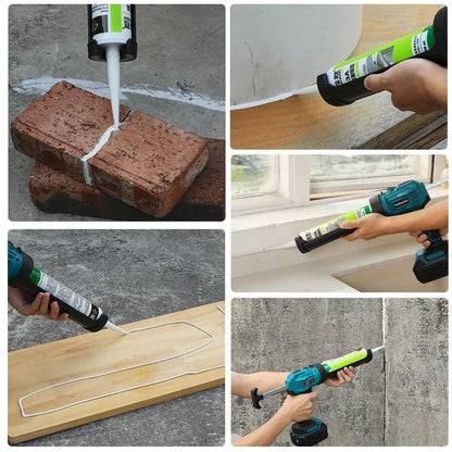 Electric Caulking Gun With Lithium Battery And 4Speed Control 2