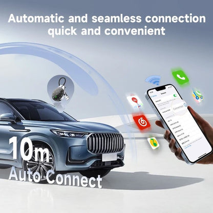 2 In 1 Wireless CarPlay Android Auto Mini Adapter With 5G WiFi 2