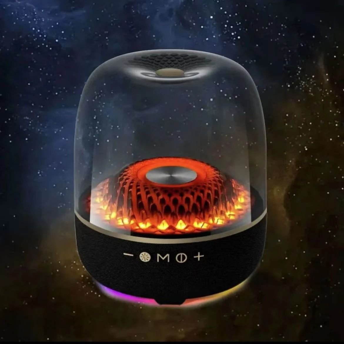 High Power Transparent Bluetooth Speaker With Surround Sound And Bass 4