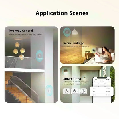 Mini Zigbee Smart Switch With No Neutral Wire And Two Way Control 2