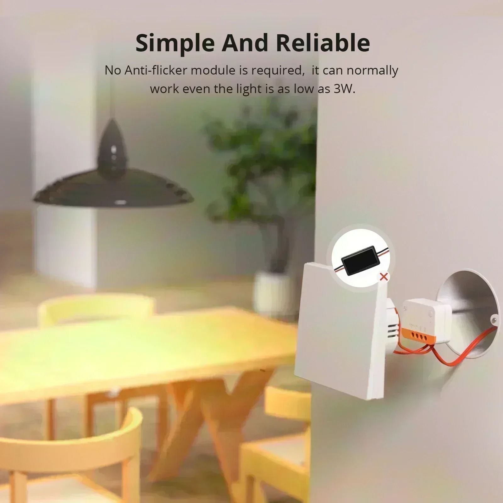 Mini Zigbee Smart Switch With No Neutral Wire And Two Way Control 3
