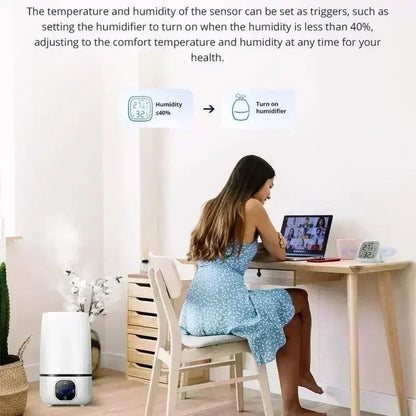 Zigbee Temperature And Humidity Sensor With LCD Display 3