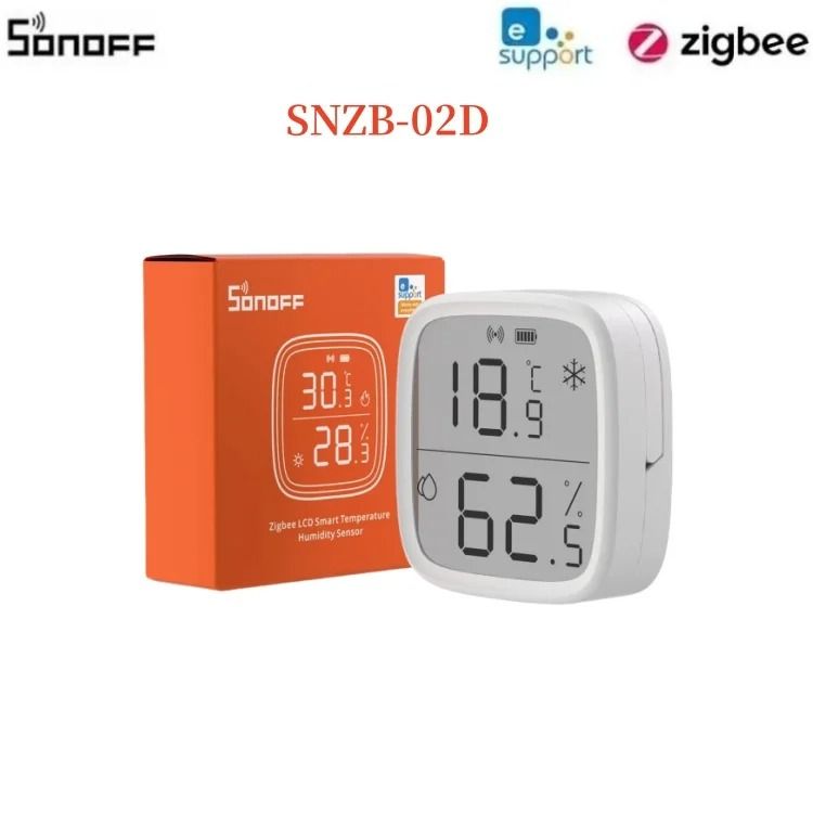 Zigbee Temperature and Humidity Sensor with LCD Display