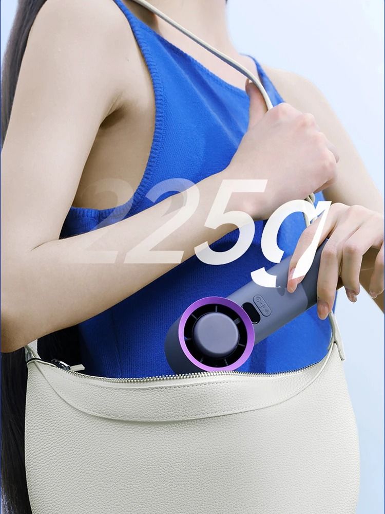 Portable Handheld Turbo Fan With 100 Speed Settings And Ice Cooling 6