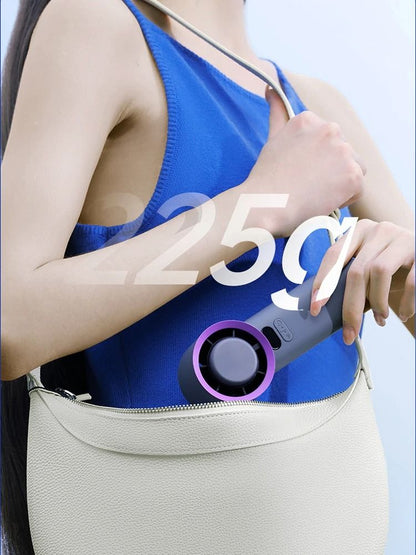 Portable Handheld Turbo Fan With 100 Speed Settings And Ice Cooling 6