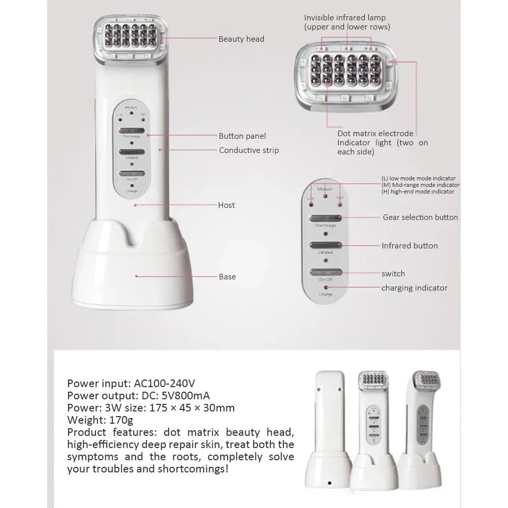 Radiofrequency Skin Tightening Device For Face And Body Anti Wrinkle Care 5