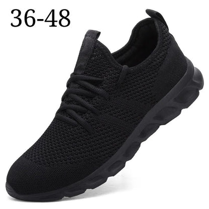 Mens Breathable Running Shoes Lightweight Casual Sport Sneakers