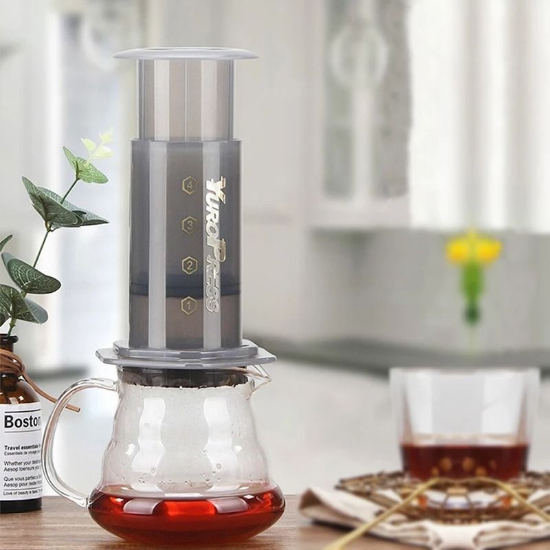 Portable Espresso Coffee Maker With French Press Air Press Design 3