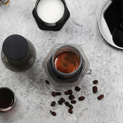 Portable Espresso Coffee Maker With French Press Air Press Design 5