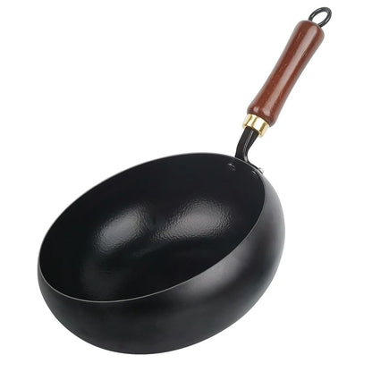 Nonstick Sauce Pan With Wooden Handle And Lid 4