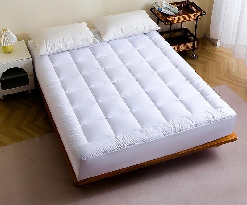 Polyester Mattress Topper and Protector Cover Twin Full Queen King