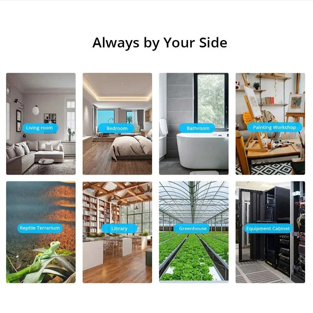 ZigBee Temperature And Humidity Sensor With Smart Home App Control 6