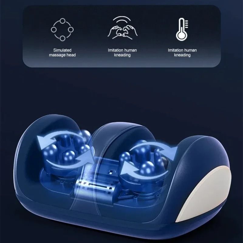 Electric Shiatsu Foot And Calf Massager With Heat And Kneading 1
