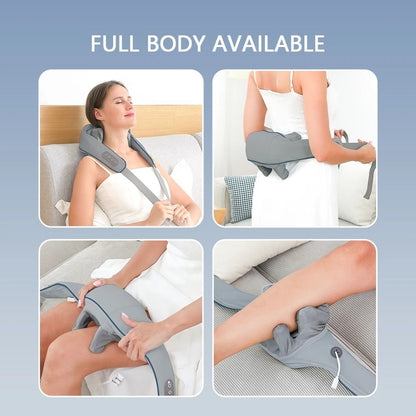 Wireless Neck And Shoulder Massager With Heat And Kneading 3