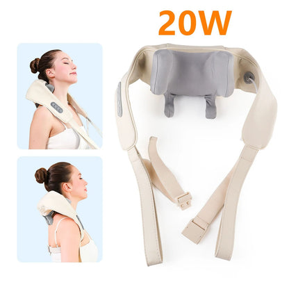 Wireless Neck And Shoulder Massager With Heat And Kneading 10