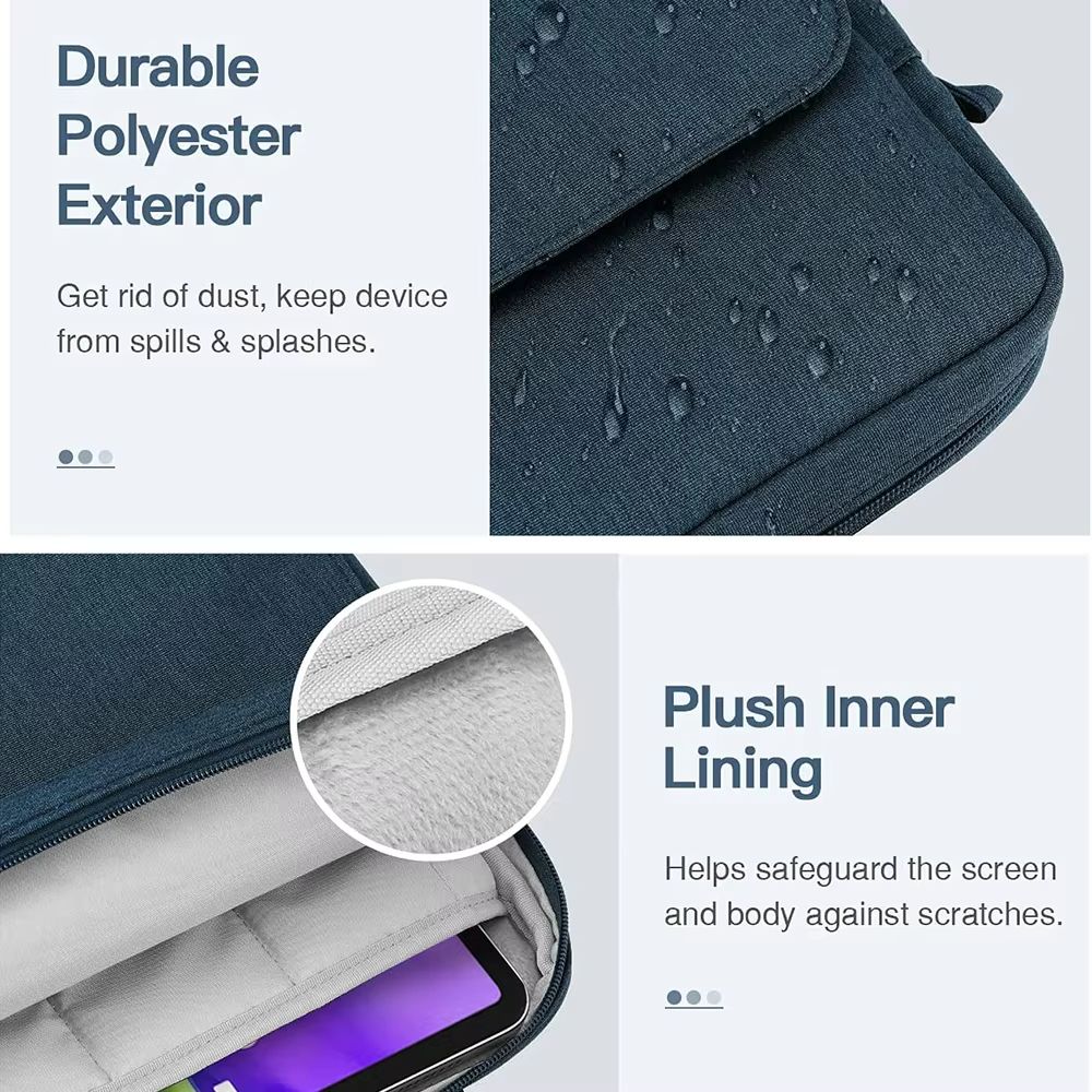 Premium Tablet Sleeve For Samsung Galaxy Tab  Xiaomi Mi Pad  Portable Waterproof Protective Pouch C 3