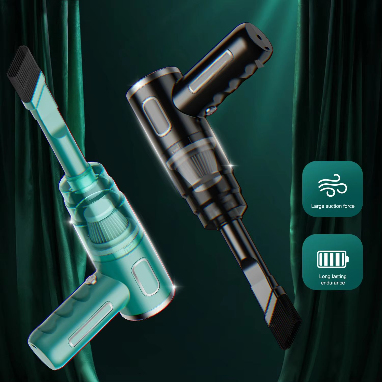 Portable Wireless Car Vacuum Cleaner  Powerful Handheld Mini Vacuum For Home Carpet  Auto Cleaning 1