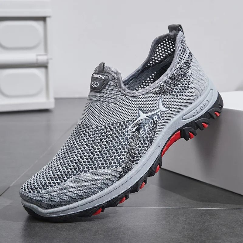 Mens Breathable Mesh Sneakers Lightweight Casual Walking Shoes