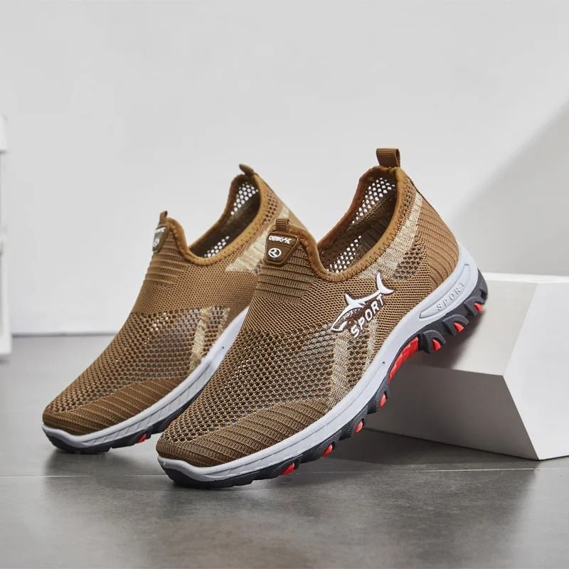 Mens Breathable Mesh Sneakers Lightweight Casual Walking Shoes 9