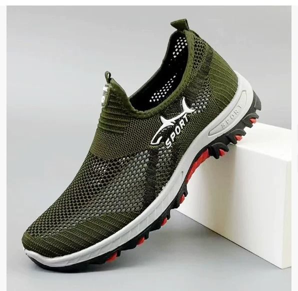 Mens Breathable Mesh Sneakers Lightweight Casual Walking Shoes 10