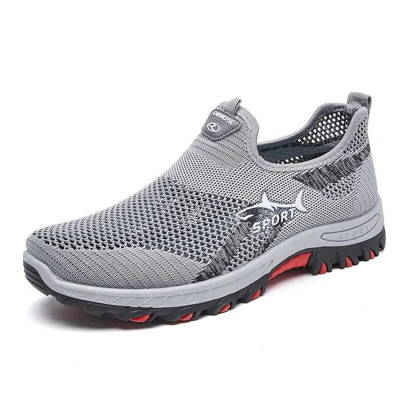Mens Breathable Mesh Sneakers Lightweight Casual Walking Shoes 4