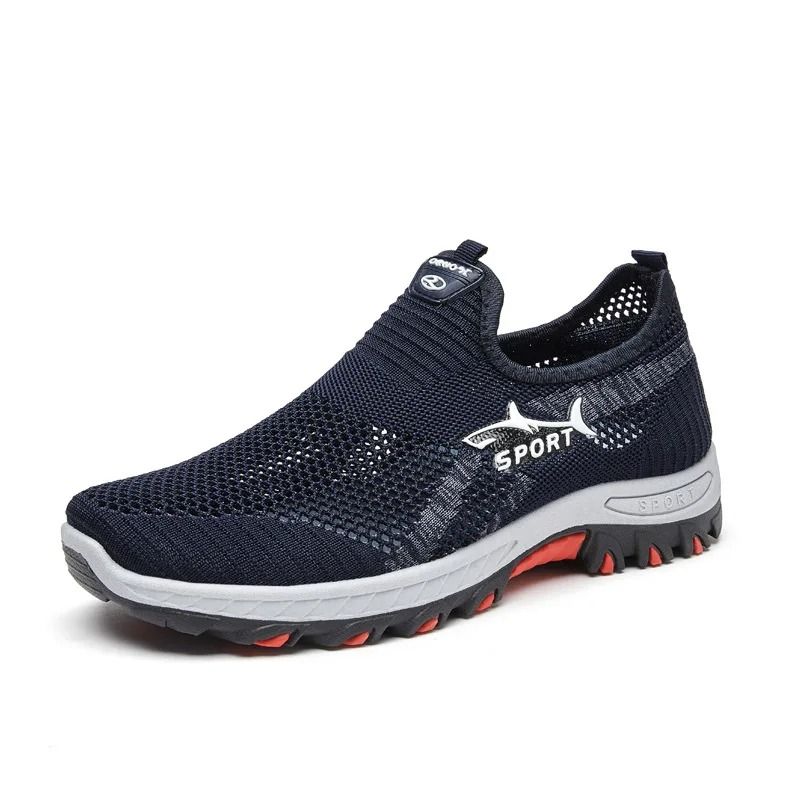 Mens Breathable Mesh Sneakers Lightweight Casual Walking Shoes 8