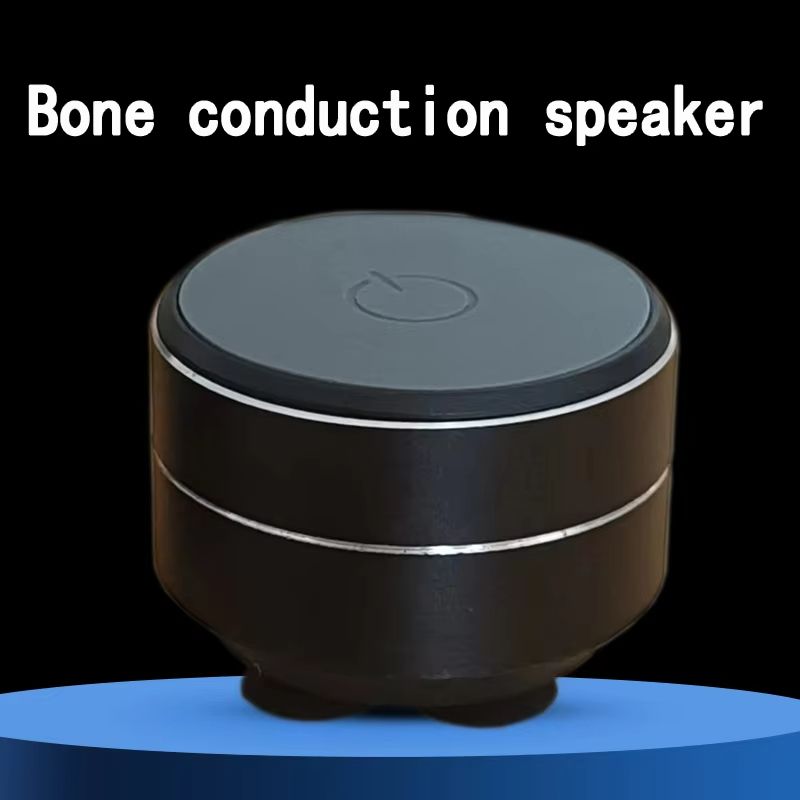 Bone Conduction Wireless Speaker – Portable TWS Resonance Speaker with Enhanced Bass & Wearable Loop