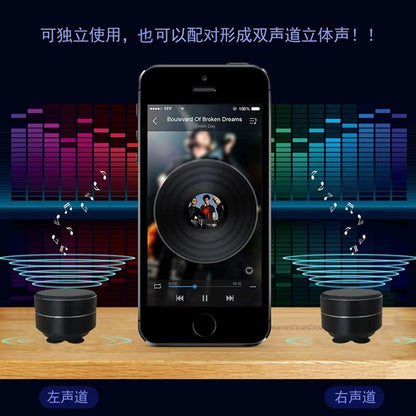 Bone Conduction Wireless Speaker  Portable TWS Resonance Speaker With Enhanced Bass  Wearable Loop 1